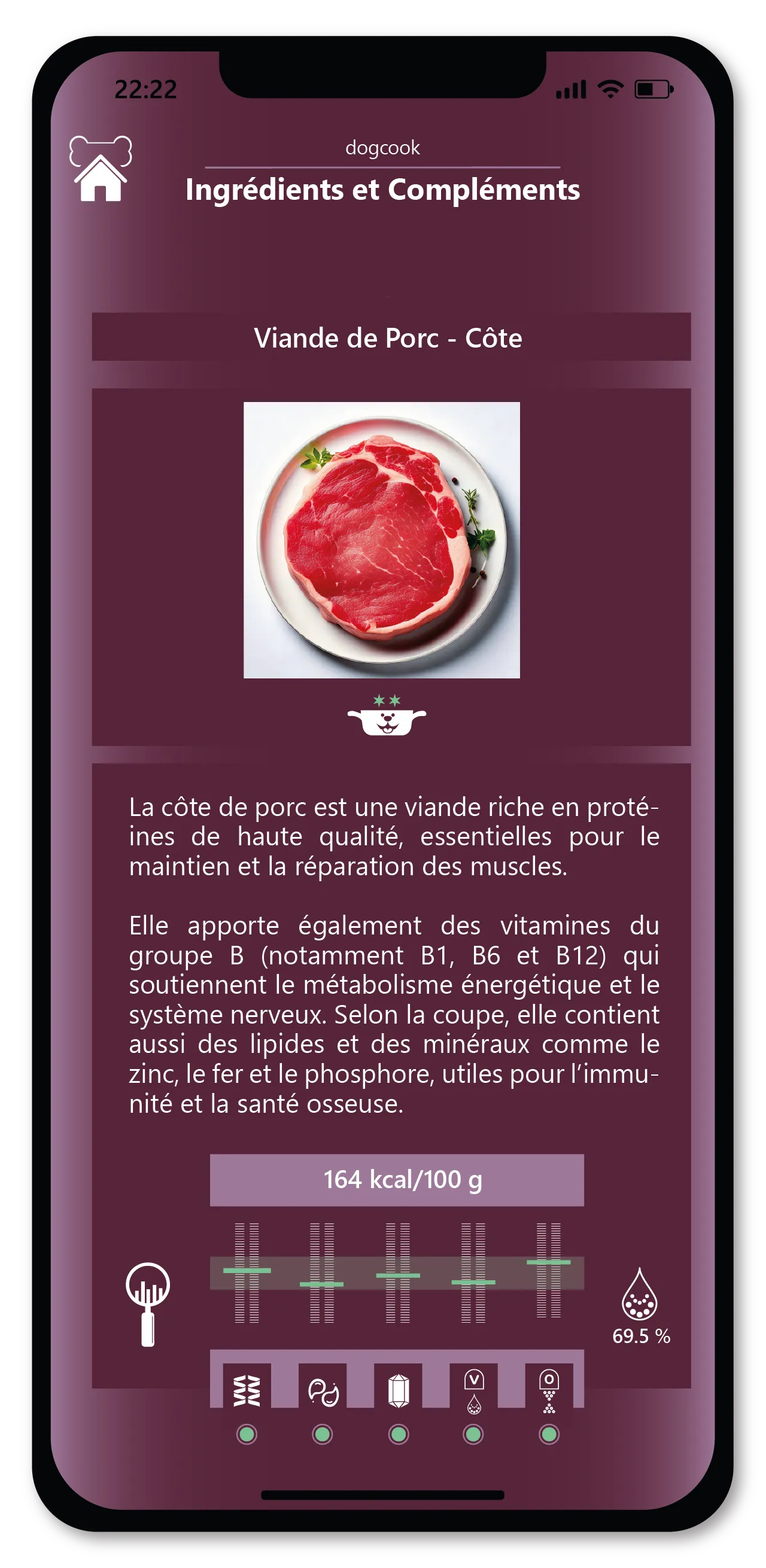 Compose a custom diet. 6